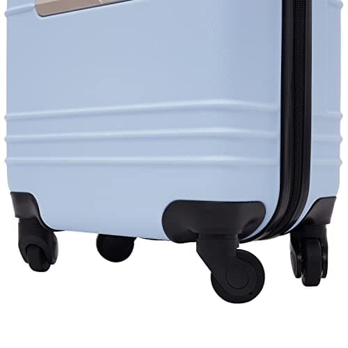 Travelers Club 22" Richmond Spinner Carry-On Luggage, Blue 7