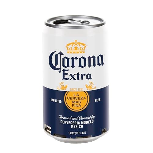 Corona Can Bluetooth Speaker – 30FT Range Can Shaped Portable Wireless Speaker, Bluetooth + AUX Support, 3 Hour Playtime, Perfect for Outdoor & Indoor Activities
