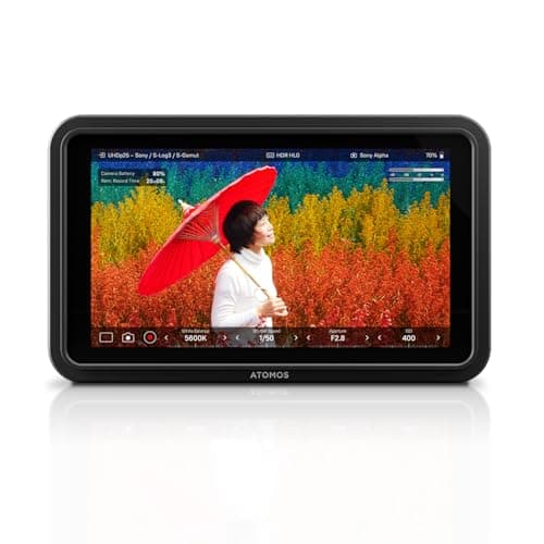 Atomos Shinobi II HDMI 4K Monitor with HDR Touchscreen, All Day Battery Life, and Lightweight Design (Black)