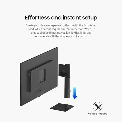 SAMSUNG 27-Inch ViewFinity S7 (S70D) Series 4K UHD High Resolution Monitor with HDR10, Multiple Ports, Easy Setup Stand, Advanced Eye Care, LS27D702EANXGO, 2024 7