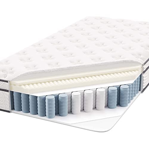 Modway Jenna 10” Innerspring and Memory Foam Twin Mattress With Individually Encased Coils 5