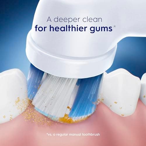 Oral-B iO Series Ultimate Clean Electric Toothbrush Replacement Brush Heads for an Oral-B Electric Toothbrush, 2 Count, White 5