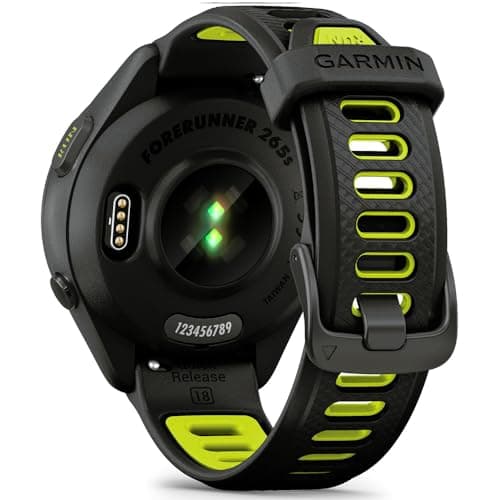 Garmin 010-02810-03 Forerunner 265S GPS Smartwatch Black/Amp Yellow Bundle with Deco Essentials Exclusive 26 Month CPS Enhanced Protection Pack 8