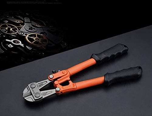 Edward Tools 14" Small Bolt Cutter - Heavy Duty Forged T8 Steel Blade Cuts Steel Wire, Chain Link Fence, Metal Rods, and Screws - Compact Bolt Cutters - Ergonomic Rubber Grip Handles 6
