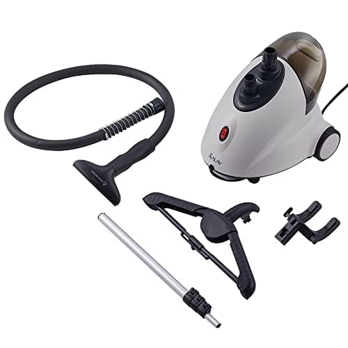 SALAV GS18 Full-Size Clothes Steamer - 1500W Power, 1.8L Water Tank, 60-Min Garment Steam, Iron Clothing, Adjustable Pole & Wheels for Easy Storage, Professional Standing Steamer for Clothes, White 7