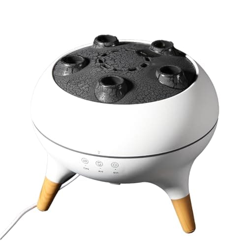 Jellyfish Mist Aromatherapy Humidifier, 7 Colors LED Lights, 2 Modes Fire Mist Waterless Auto Shut Off Aromatherapy Diffuser, Effect for Home, Office, Yoga, Gifts 11