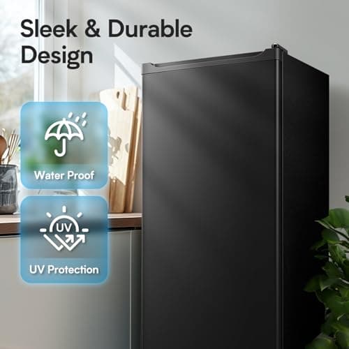 Anypro Upright Freezer 7.0 Cu.Ft Black 6