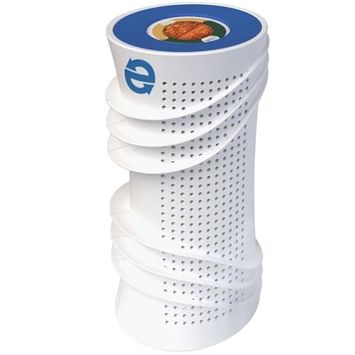 Eva-Dry Air-Dry Cylinder - Powerful Renewable Moisture Absorber for Small Spaces - Renews in Just 2 Hours, Non-Toxic, Safe for Closets, Safes, and More (Sold Individually)