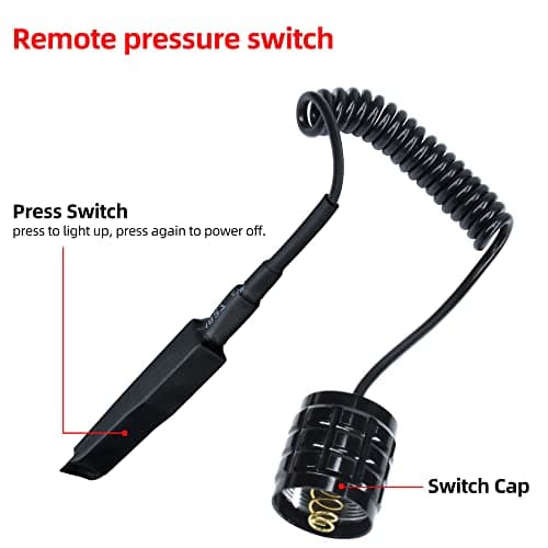 DARKBEAM ir Flashlight Infrared 940nm Lights LED Mini for Night Vision, Rechargeable Portable Tactical ir Illuminator Torch, Focus Adjustable for Hunting, Observation, Search, with Clip 7