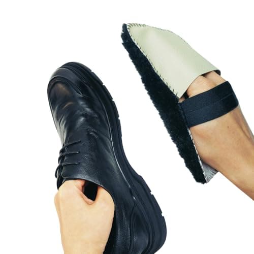 HILILON Black Shoe Polish 2-Pack 50ML 3.4OZ Premium Leather Shoe Polish with Shoe Shine Cloth for Shining, Conditioning, and Restoring Ideal for Black Boots and Shoes 5