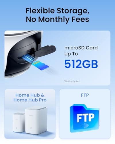 REOLINK 4K Solar Security Camera Outdoor, Encrypted Local Storage Camera System, 360° Pan Tilt, Smart Detection, No Monthly Fee, Home Hub with 4X PT Ultra + Solar Panel 9