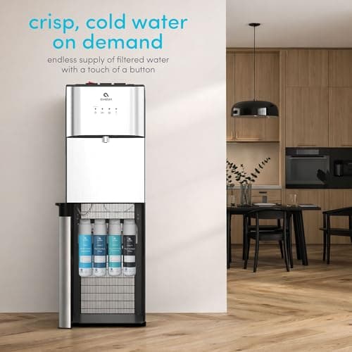 Avalon Self Cleaning Bottleless Water Cooler Water Dispenser - 2 Temperature Settings - Hot & Cold Water, Durable Stainless Steel Cabinet, Reverse Osmosis Filtration- UL Listed 5