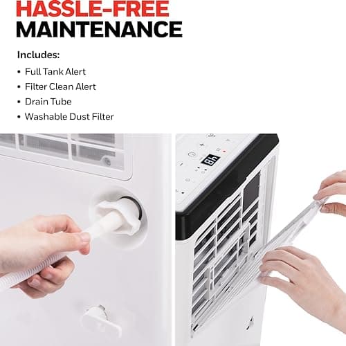 Honeywell 3000 Sq. Ft. Energy Star Smart Dehumidifier for Home Basements & Large Rooms, with WiFi, Alexa Voice Control and Anti-Spill Design - TP50AWKNR 7