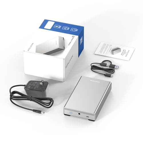 Avolusion PRO-G2 16TB USB 3.2 Gen 2 (10Gbps) USB-C External Hard Drive for Windows/MacOS (Silver) 5