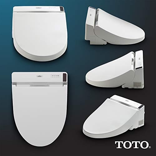 TOTO SW2043R#01 C200 Round Electronic Bidet Toilet Cleansing Water, Heated Seat, Deodorizer, Warm Air Dryer, and PREMIST, Cotton White 6