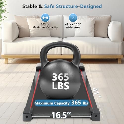 Ecogou Walking Pad with Handle Bar and Incline, 3 in 1 Under Desk Treadmill with Hiking Mode, 2.5HP Low Noise Walking Treadmill Pad with Remote Control,Portable Treadmills for Home Office, Led Display 8