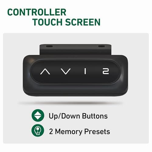 FEZIBO 63 x 24 Inches Standing Desk with Drawer, Adjustable Height Electric Stand up Desk with Storage, Sit Stand Home Office Desk, Ergonomic Computer Desk, White 7