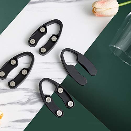 OHMAXHO 4 Pack Wine Foil Cutter for Wine Bottles, 4 Stainless Blades Wine Bottle Foil Cutter Tool, Effortless Wine Seal Cutter Foil Remover, Black Wine Opener Accessory for Wine Lovers 5