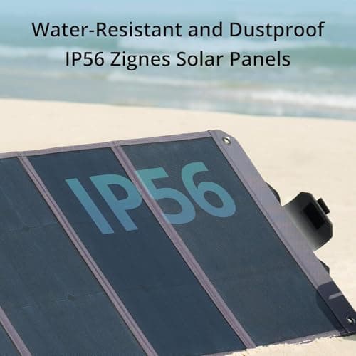 DJI Power 1000 Portable Power Station, 1024Wh Solar Generator with 1x 100W Solar Panel, 4000-Cycle-Life LFP(LiFePO4) Cell, 70-Minute Fast Charging, 2200W Stable Output,Solar Generator for Home Backup 8