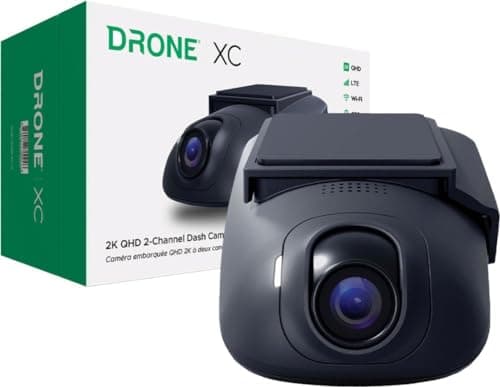 Drone XC 2K LTE/Wi-Fi/GPS Dash Camera with aftermarket Remote Start & Security Alarm System Integration