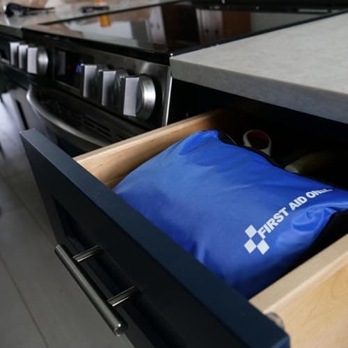 First Aid Only 298 Piece All-Purpose Emergency First Aid Kit for Home, Office, Car, Apartment, Dorm, and Camping, Travel-Friendly Compact Pouch Fits in Backpacks, Suitcases, Cabinets, and Drawers 7