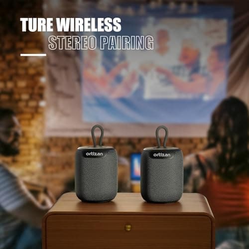Ortizan Portable Bluetooth Speaker with Big Sound,Punchy Bass,IPX7 Waterproof,15H Playtime,Bluetooth 5.3,AUX&TF Card,Stereo Pairing,Small Wireless Speaker for Outdoor,Electronic Gadgets,Gift Ideas 7