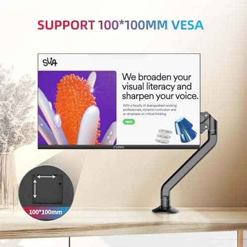 CUNPU 27 Inch Touchscreen Monitor, 10 Point Touch, FHD 1080P 60Hz Nano IPS Screen, 100% SRGB, VESA Wall Mountable, Tilt Adjustment, VGA HDMI for PC, Laptop Business & Work Station 6