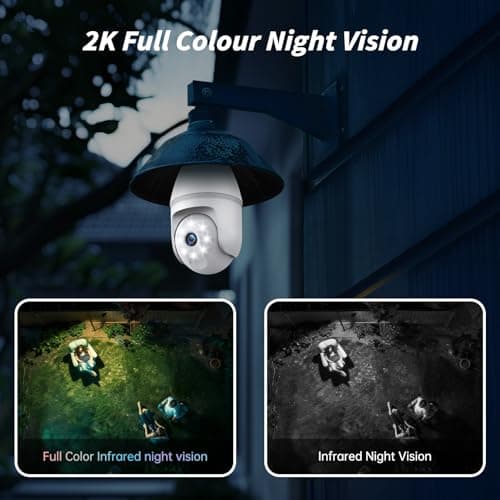 Noahcam Light Bulb Security Camera 5g, 2K Lightbulb Security Cameras Wireless Outdoor EseeCloud 6