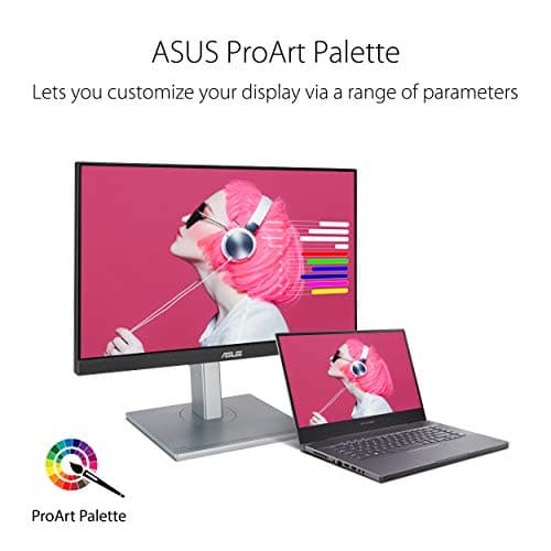 ASUS ProArt Display PA247CV 24-inch Monitor – IPS, Full HD (1920 x 1080), 100% sRGB, 100% Rec. 709, Color Accuracy ΔE < 2, Calman Verified, USB-C, Compatible with Laptop & Mac Monitor 5