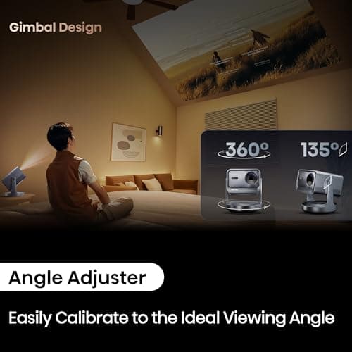 Hisense C2 Ultra, Triple Laser Smart Portable Projector, 4K UHD, 3,000 Lumens, 65” – 300”, Dolby Vision, IMAX Enhanced, Sound by JBL, Netflix Included, Designed for Xbox, Optical Zoom (Renewed) 8