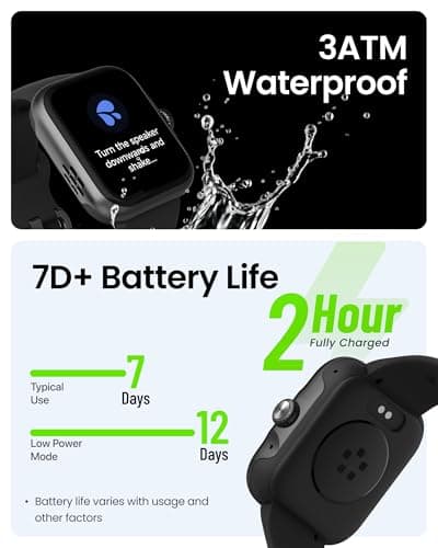 Choiz Smart Watches with GPS for Men Women(Answer/Make Call) 1.78'' AMOLED Running Watch with 24/7 Heart Rate SpO2 Sleep Monitor, Fitness Tracker smartwatch for iOS iPhone Samsung Android Phones 6