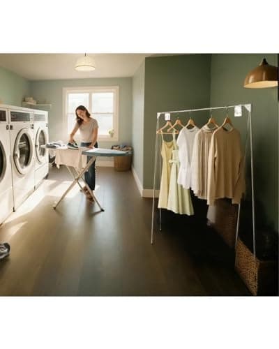 Ligtchser Portable Travel Garment Rack,Folding Clothes Rack for Dance,Travel,Camping, Drying,RV, Indoor,Outdoor. A Collapsible Mini Clothing Rack（Completely upgraded） 8