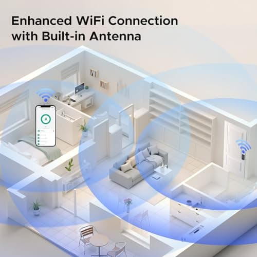 Smart Lock with Camera & Doorbell, 3-in-1 Smart Deadbolt for Front Door, Fingerprint Keyless Entry Door Lock with Live View, Video Smart Lock Built-in Wi-Fi, Auto Lock, Siri Unlock, IP66 Waterproof 7