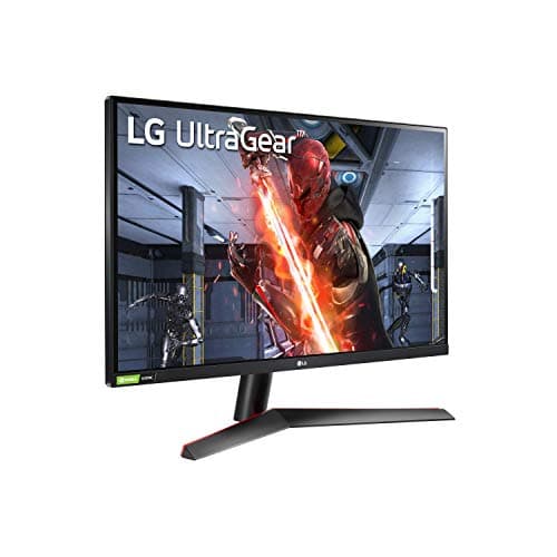 LG 27GN800-B Ultragear 27 inch QHD (2560x1440) IPS 144Hz 1ms Gaming Monitor AMD FreeSync Premium G-Sync Compatible HDR10 HDMI DisplayPort Black 8