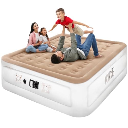 NXONE Air Mattress for Home Portable Camping Travel, King Size