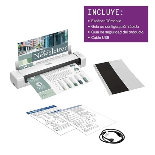 Brother DS-740D Duplex Compact Mobile Document Scanner 7