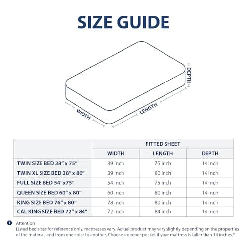 Cathay Home Twin Fitted Sheet - Double Brushed Ultra Soft – Wrinkle & Fade Resistant - 14" Standard Pocket Fitted Sheet Only - Good Fit for 12"-16" Deep Mattress (Twin, Black) 6