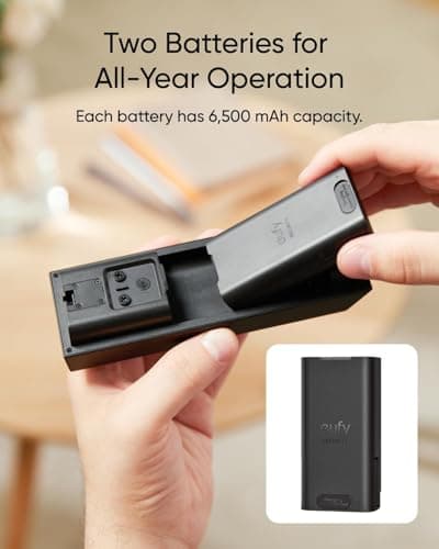 eufy Security Video Doorbell E340 (Battery Powered), Uninterrupted Use with Rechargeable Battery, Dual Cameras, 2K Full HD, No Monthly Fee 5