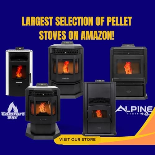 Comfortbilt Wood Pellet Stove HP22 2,800 Sq Ft. Pellet Fuel EPA Cert. 55 Pound Hopper 8
