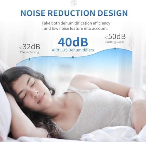 AIRPLUS 1,500 Sq. Ft Dehumidifier for Basement, 30 Pints Powerful Dehumidifier for Home, Large Rooms, Bedrooms, Sufficient Capacity Water Tank with Drain Hose (AP1907) 8