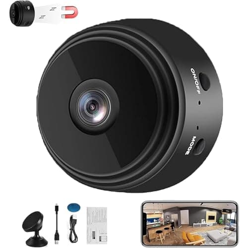 Camtrix Security Camera，Camtrix Magnetic Mini Security Camera，Night Vision Motion Detection Security Cam Covert Cameras with App，for Home Indoor Outdoor. (3)