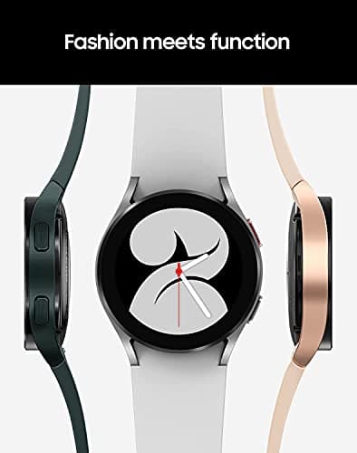 Samsung Galaxy Watch 4 40mm Smartwatch with ECG Monitor Tracker for Health Fitness Running Sleep Cycles GPS Fall Detection LTE US Version, Silver (Renewed) 7