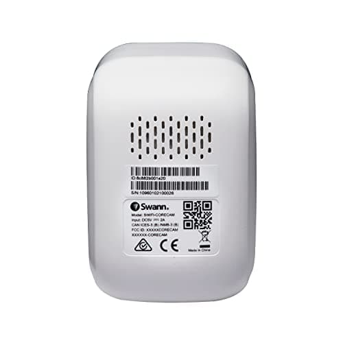 Swann CoreCam Wireless Security Camera, 1080P HD for Indoor/Outdoor Home, 2-Way Talk & Siren, Heat Motion Detection, Night Vision, IP65, 24/7, Local 32GB & Cloud Recording, 1 Pack 6