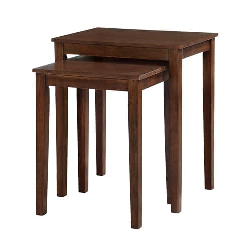 Convenience Concepts American Heritage Nesting End Tables, Espresso