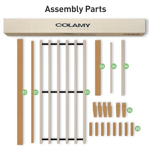 Queen Size Wood Platform Bed Frame-12 Inch Solid Wood Queen Bed Frame with Slat Support, No Box Spring Needed, Easy Assembly-Rustic Pine 7