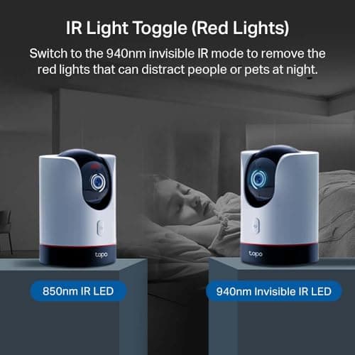 TP-Link Tapo 2K QHD Pan/Tilt Wi-Fi Camera | Apple HomeKit | Physical Privacy Mode | Color Night Vision | Motion Tracking | 2-Way Audio | Local/Cloud Storage | Works w/Alexa&Google Home | (Tapo C225) 5