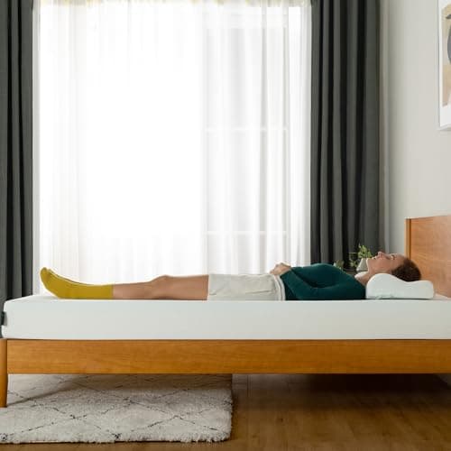 Zinus 5 Inch Twin Green Tea Memory Foam Mattress [New Version], Fiberglass Free, Medium Firm Feel, Zoned Pressure Relief, Certified Safe Foams & Fabric, Mattress in A Box 5