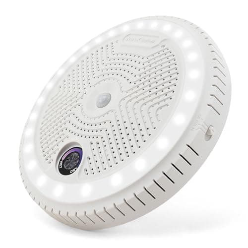 MAXSafes 2-in-1 Rechargeable Dehumidifier with Motion Sensor LED Light, Perfect For Gun Safe, Gun Cabinet and other enclosed areas, ETL Approved (White)