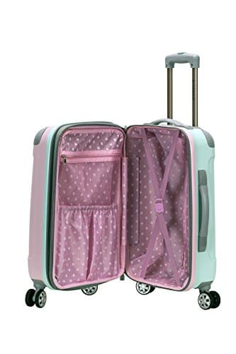Rockland London Hardside Spinner Wheel Luggage, Mint, Carry-On 20-Inch 6