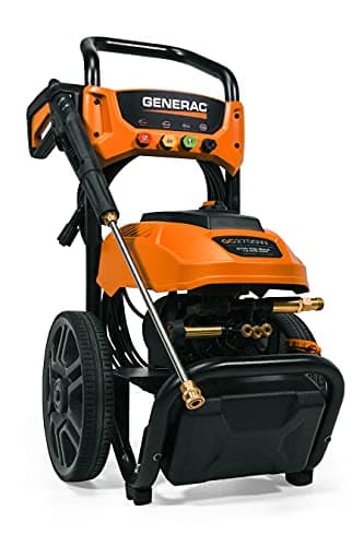 Generac 8888 2700 PSI 1.2 GPM Electric-Powered Residential Pressure Washer - Powerful & Efficient Cleaning - Portable, Ideal for Home Use - 50-State/CARB Compliant